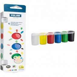 Boite de 6 pots de peinture...