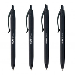 Sachet-de-4-stylos-P1-touch-noir-MILAN