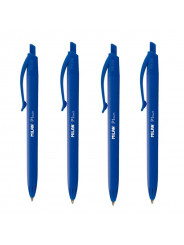 Sachet-de-4-stylos-P1-touch-bleu-MILAN