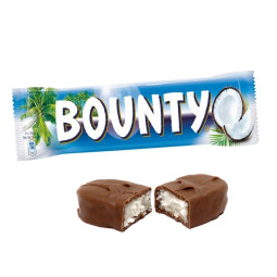 Barre chocolatée 57g BOUNTY®