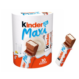 10 barres chocolatées...