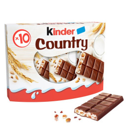 10 barres chocolatées...