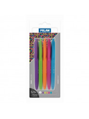 Blister-de-5-stylos-P1-Touch-couleurs-colorés-MILAN