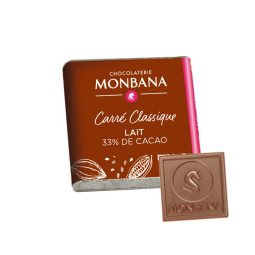 Carrés lait 33% - MONBANA®