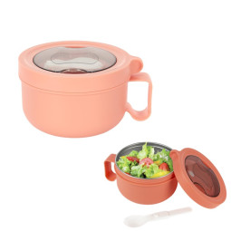 Lunch box ronde en inox