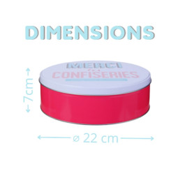 Bocal 70 bonbons "Ma dose...