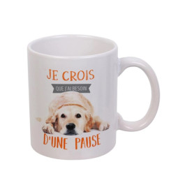 Mug en porcelaine 30 cl "Je...