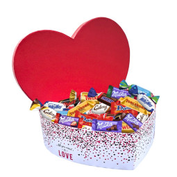 Boite coeur prête à offrir...