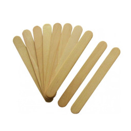 100 spatules en bois 90 mm