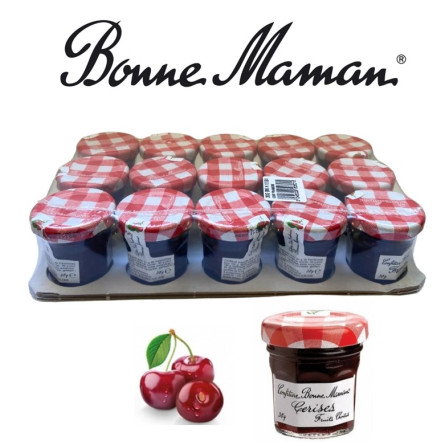 Barquette-15-petits-pots-confiture-cerise-BONNE-MAMAN