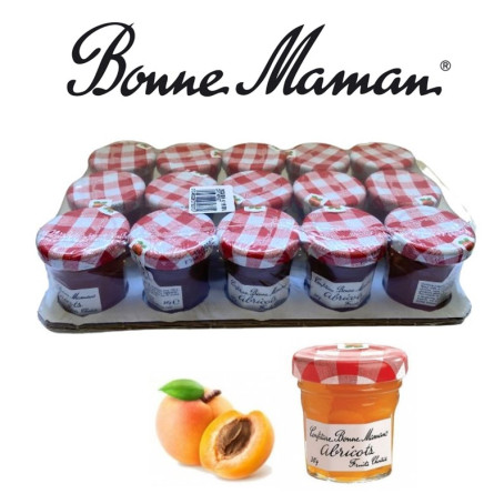 Barquette-15petits-pots-confiture-abricot-BONNE-MAMAN