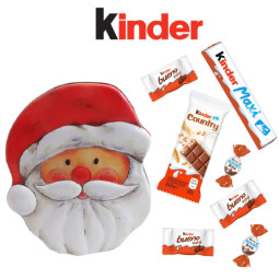 Boite tête Père Noël 45...