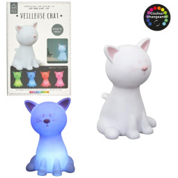 Lampe veilleuse chat