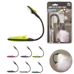 Lampe de lecture à pince