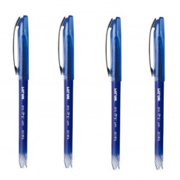 Sachet-de-4-stylos-à-bille-encre-bleue-MILAN