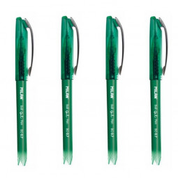 Sachet-de-4-stylos-à-bille-encre-gel-verte-MILAN
