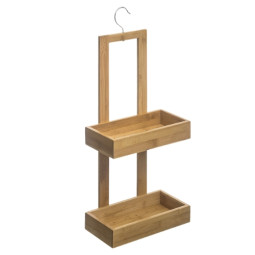 Support de douche en bambou