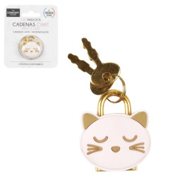 Cadenas chat avec 2 clés