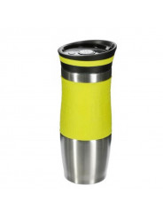 Mug-istoherme-en-acier-et-silicone-vert-350-ml