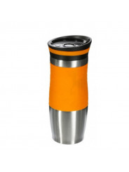 Mug-istoherme-en-acier-et-silicone-orange-350-ml