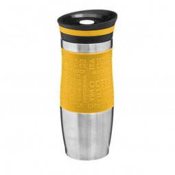 Mug-istoherme-en-acier-et-silicone-jaune-350-ml