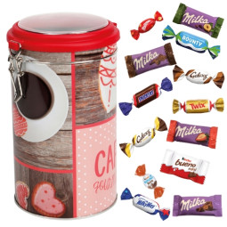 Boite à café garnie de 70...