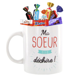 Ma soeur elle déchire ! Mug...