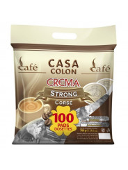 CASA-COLON-café-corsé-100-dosettes-emballées-individuellement