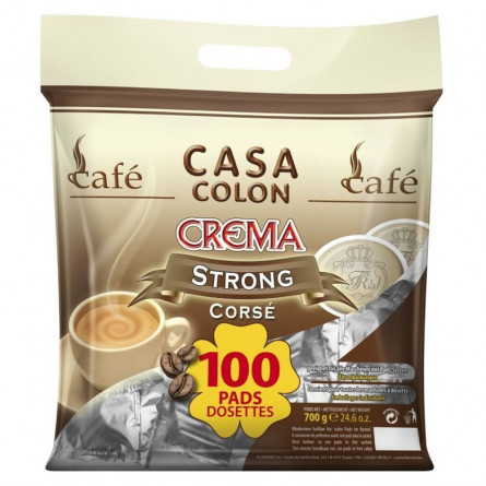 CASA-COLON-café-corsé-100-dosettes-emballées-individuellement