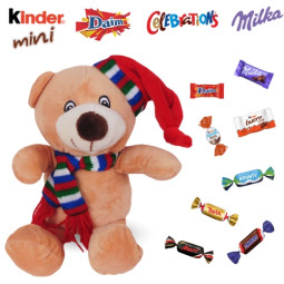 Peluche Ourson 20 chocolats