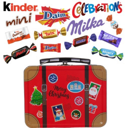 Valisette métal rouge 40...