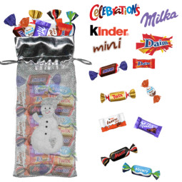 Sac à gourmandises Bonhomme...