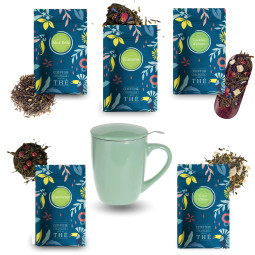 Assortiment 5 thés fruités...