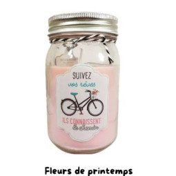 Bougie "Suivez vos rêves,...