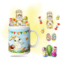 Mug Lapin + 20 chocolats de...