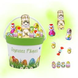 Petit seau "Œufs de Pâques...