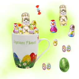 Tasse "Œufs de Pâques" + 20...