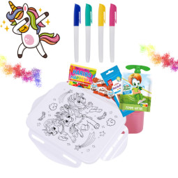 Box goûter à colorier...