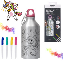 Bouteille à colorier 50cl -...