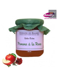 BAUDRY-gelée-pomme-à-la-rose-pot-en-verre-250g