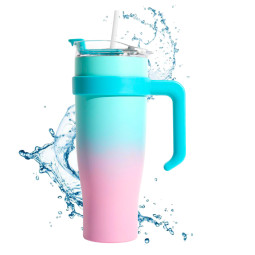 Mug isotherme 1,2L - bleu...
