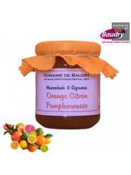 Marmelade-3-agrumes-BAUDRY-pot-en-verre-250gr