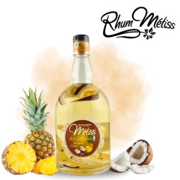 Ananas Coco 40° - RHUM METISS®