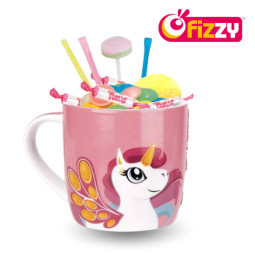 Mug licorne 30 cl garni de...