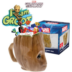 Mug sculpté 40 cl garni de...