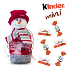 Petit pochon gris Bonhomme...