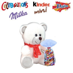 Petite peluche ours blanc...