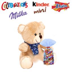 Petite peluche ours beige...