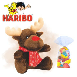 Peluche Renne brun 25...