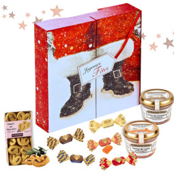 Coffret gourmand Père Noël